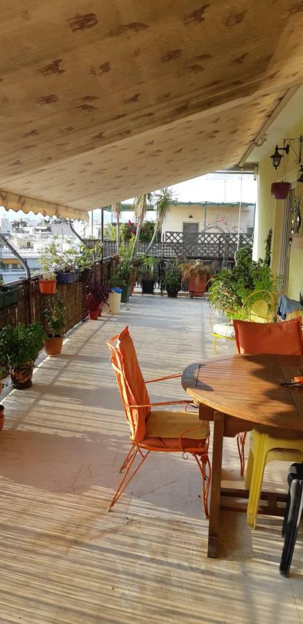 Penthouse Balcony Close To Acropolis Athens Exterior photo