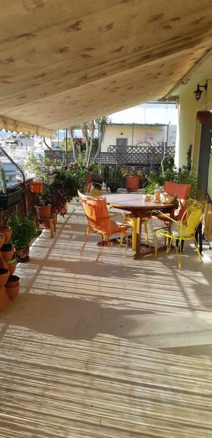 Penthouse Balcony Close To Acropolis Athens Exterior photo